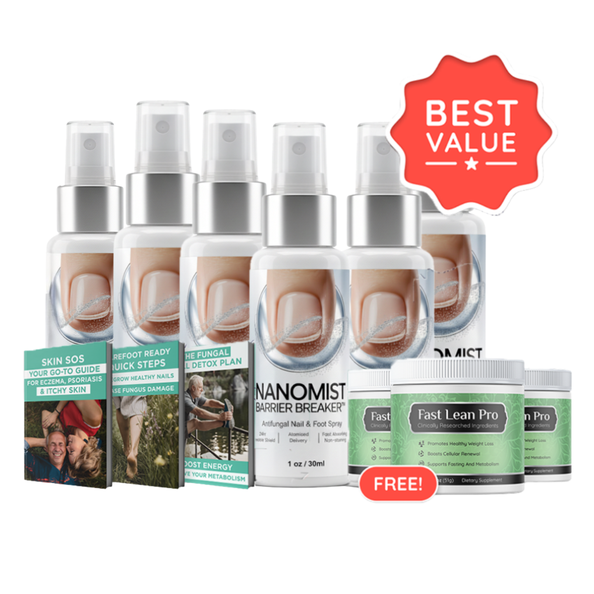 6 Bottles of NANOMIST